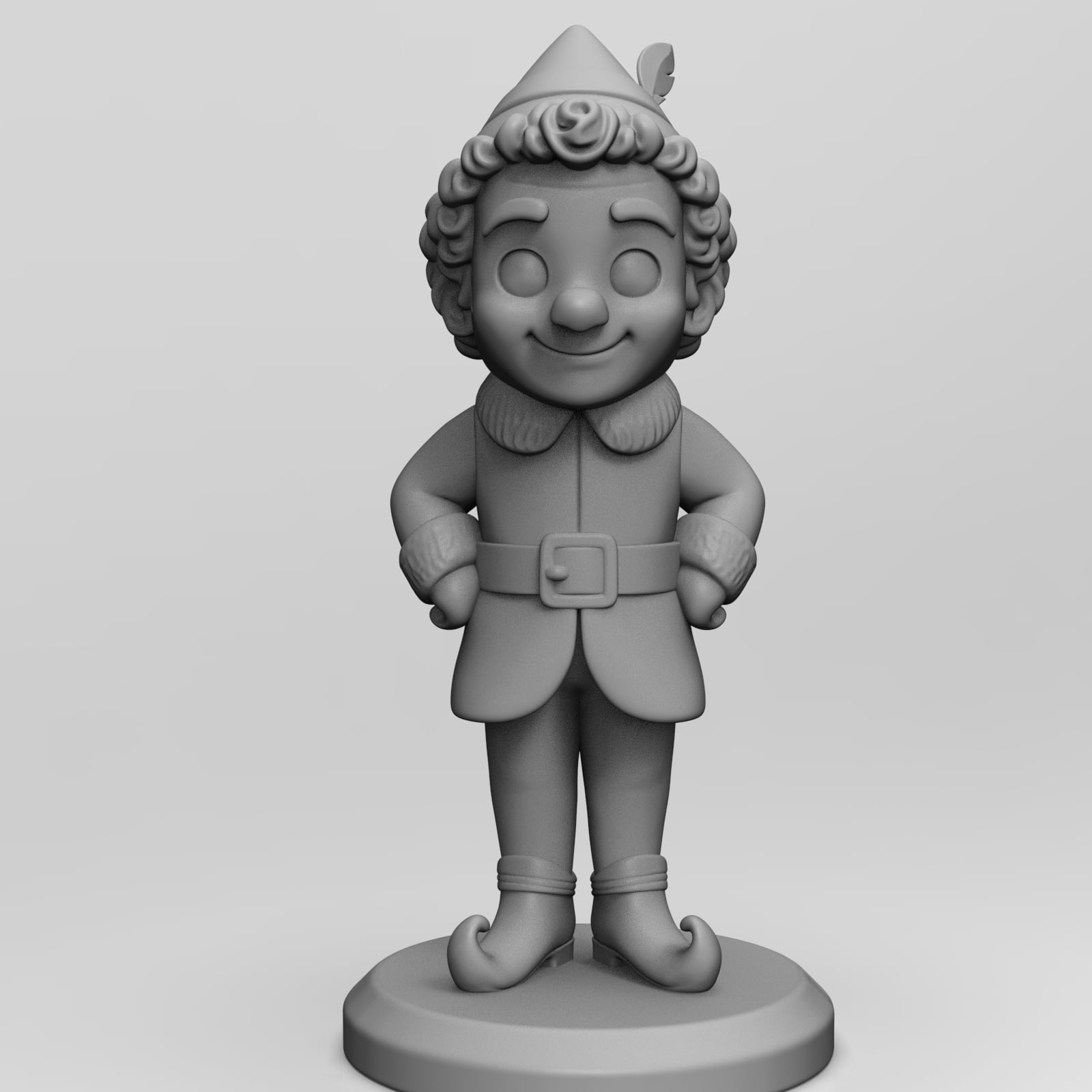 Buddy the Elf Chibi 3d model