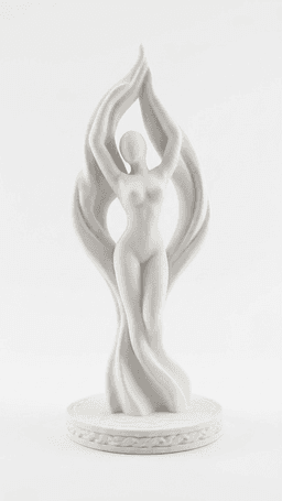 Women's Day Trophy 3d model