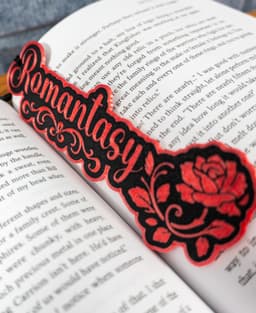 Romantasy Bookmark 3d model