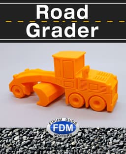 Fixum Dude Motors PiP Road Grader 3d model