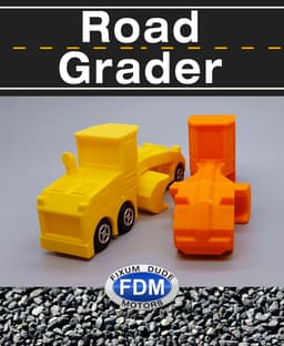 Fixum Dude Motors PiP Road Grader 3d model