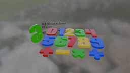 Magnetic Numbers 3d model