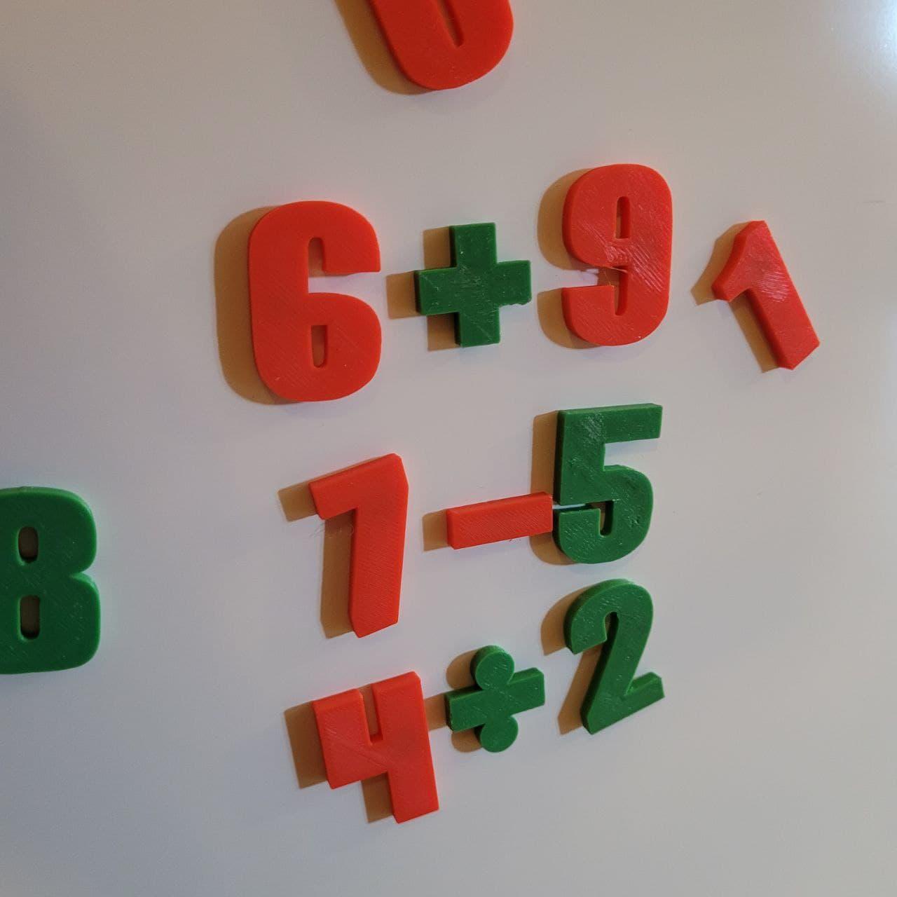 Magnetic Numbers 3d model
