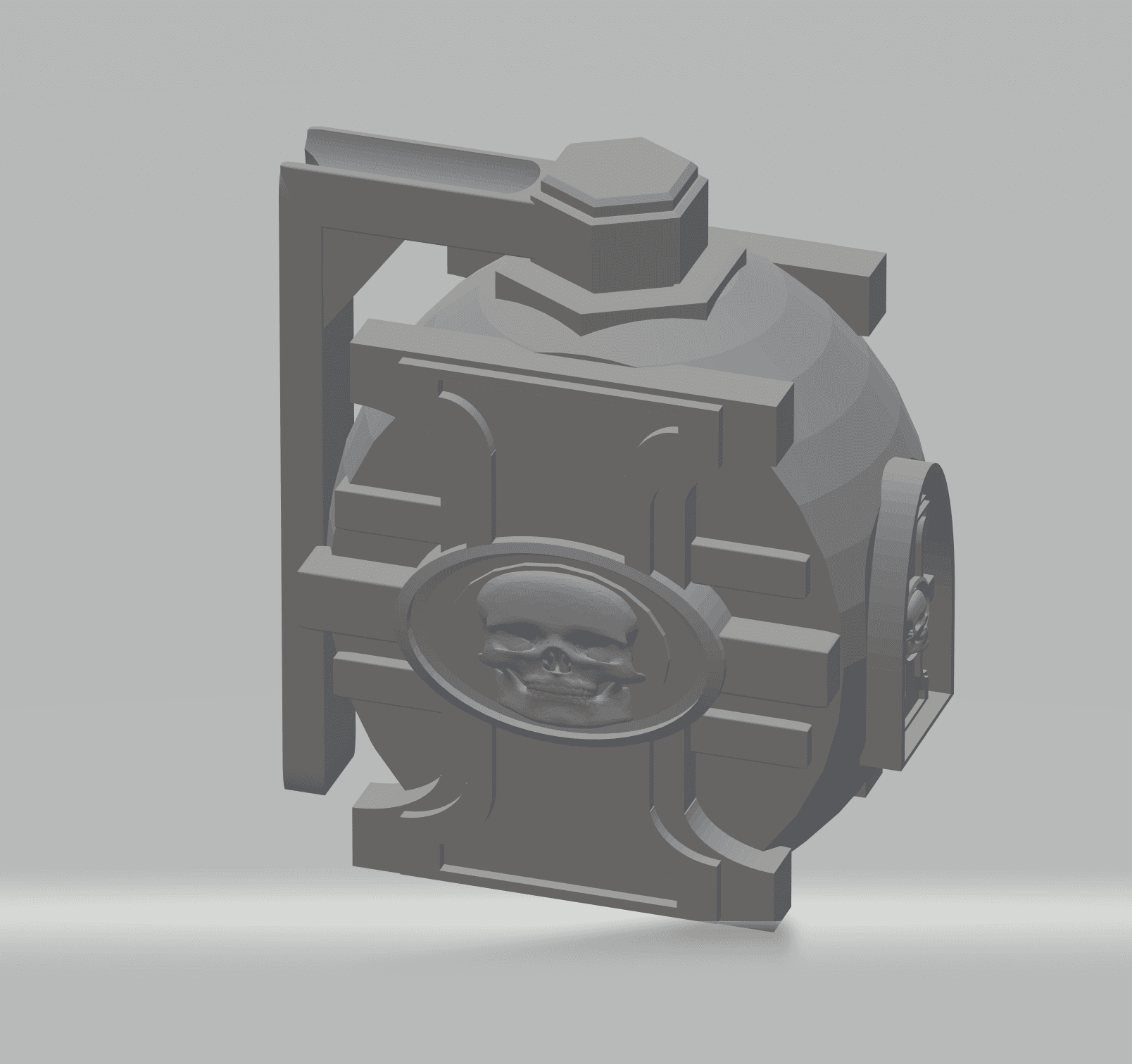FHW: (Cosplay Prop) Simple print Inquisitorial Krak Grenade 3d model