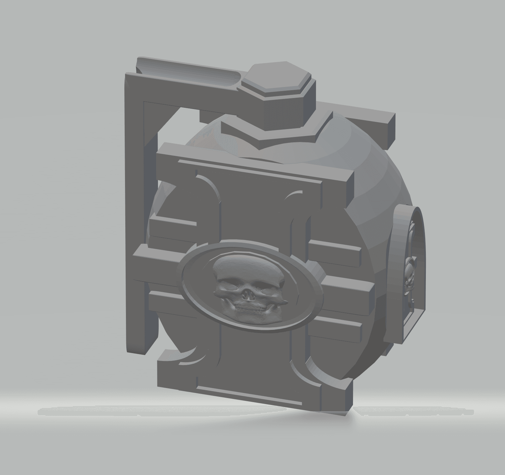 FHW: (Cosplay Prop) Simple print Inquisitorial Krak Grenade 3d model