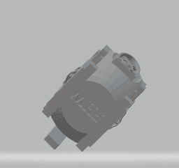 FHW: (Cosplay Prop) Simple print Inquisitorial Krak Grenade 3d model