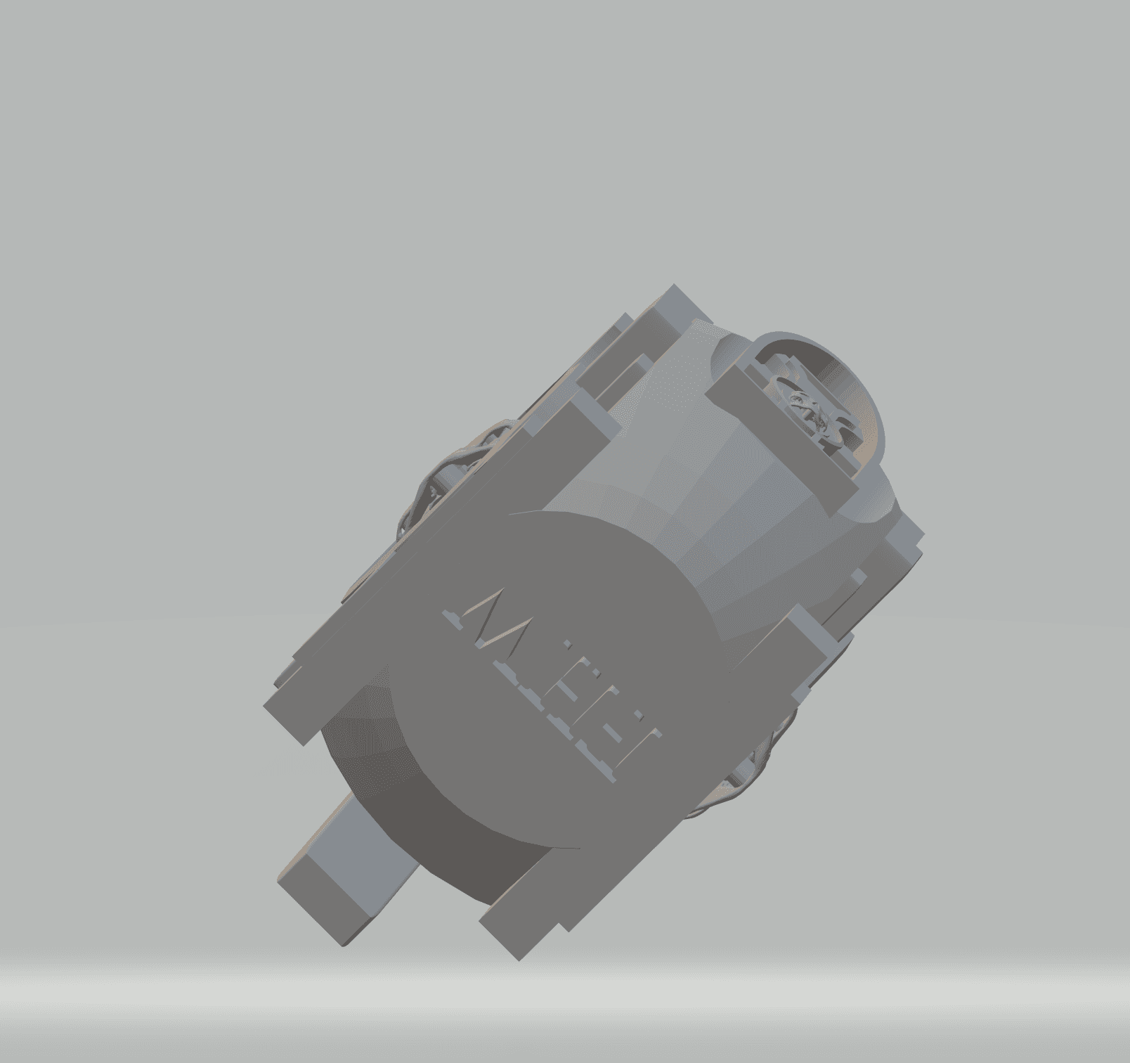FHW: (Cosplay Prop) Simple print Inquisitorial Krak Grenade 3d model