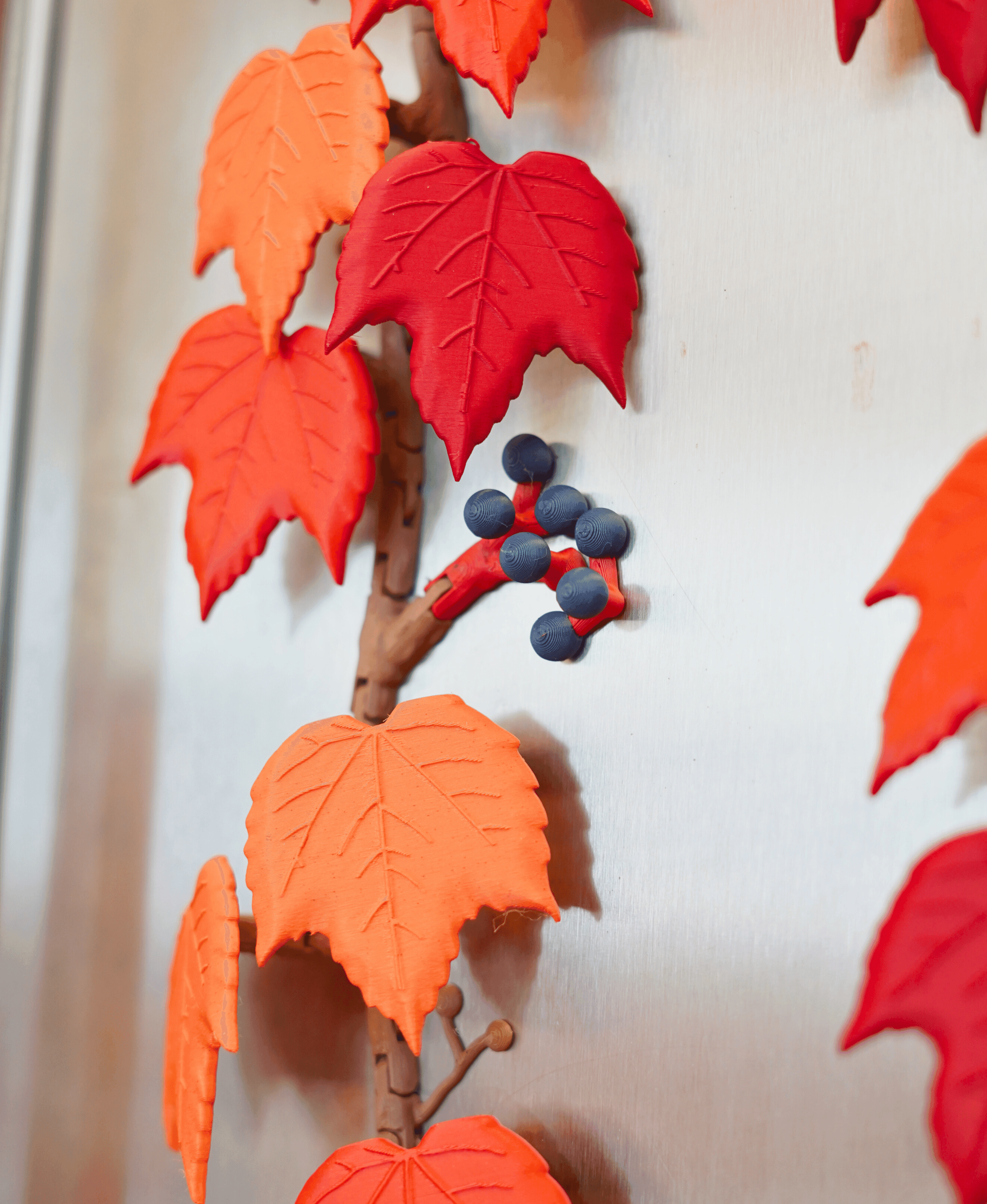 Boston Ivy Fridge Magnet 3d model