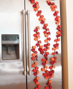 Boston Ivy Fridge Magnet 3d model