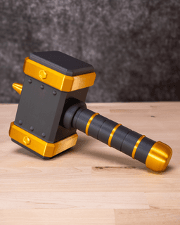 Knight’s Hammer Kit | No AMS, No Support, No Glue 3d model
