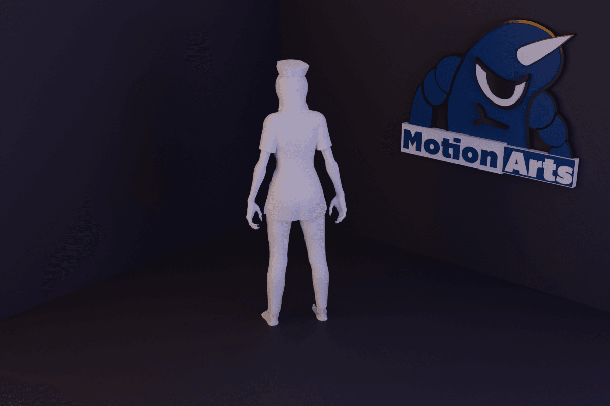 Enfermeira zumbi.stl 3d model