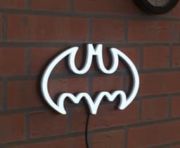BATMAN Cartel Neon LED 3d model