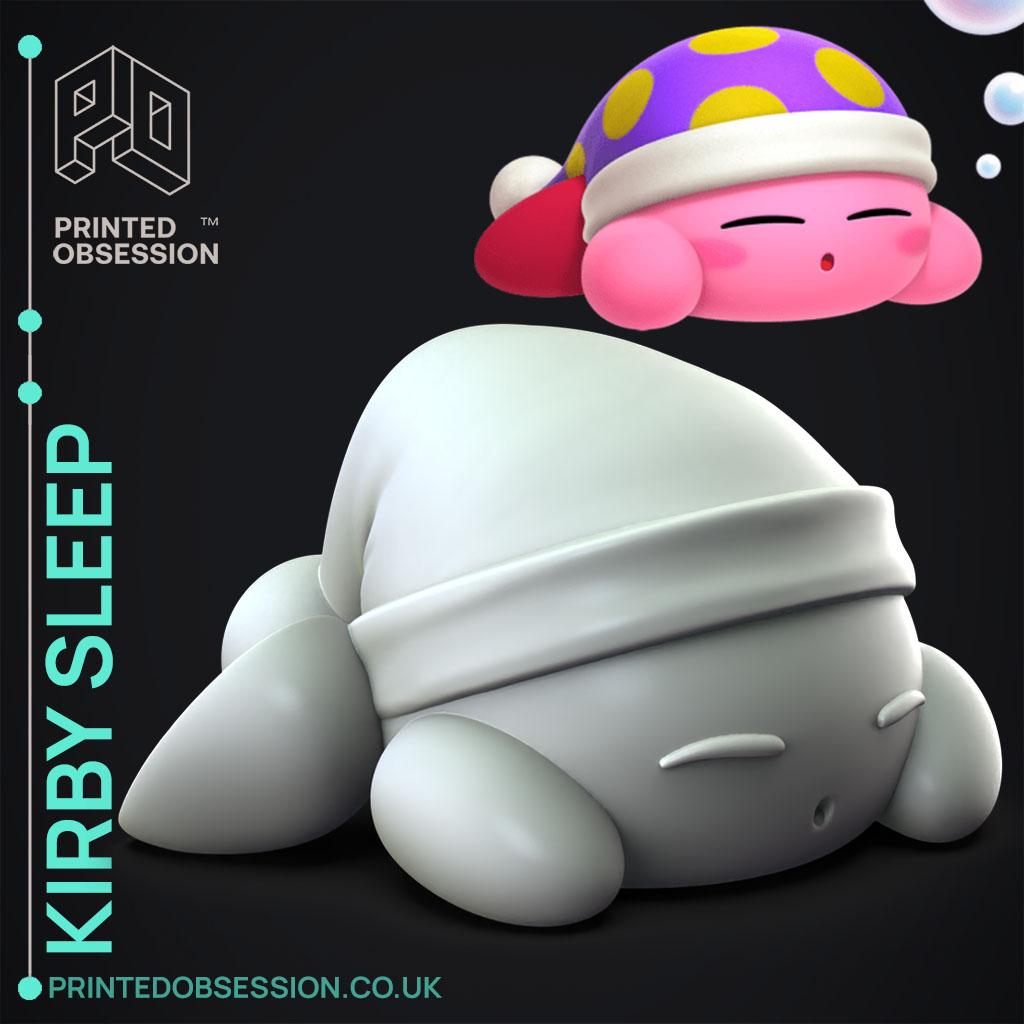 Kirby sleep - Kirby's Adventure - Fan Art 3d model