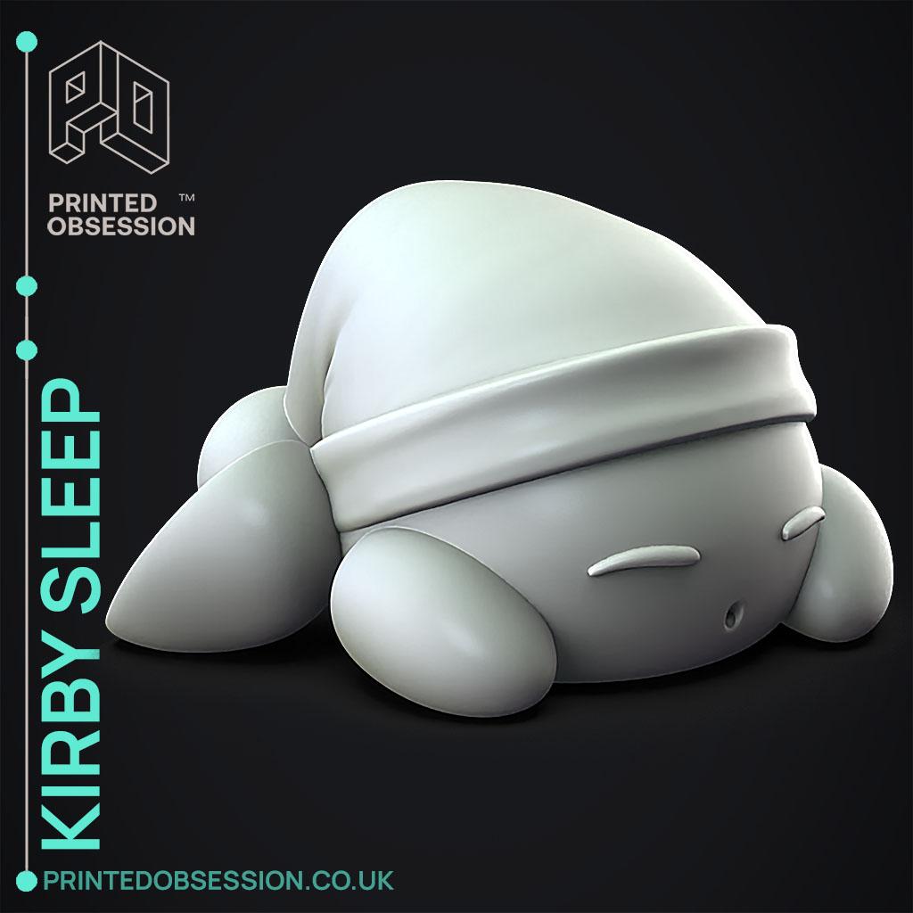 Kirby sleep - Kirby's Adventure - Fan Art 3d model