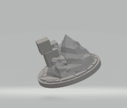 FHW: terrain marker 3d model