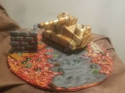 FHW: Tank display base (BoD) 3d model