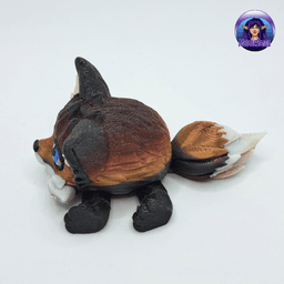 Fox Puffling - Exclusive Model 3d model