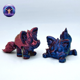 Fox Puffling - Exclusive Model 3d model