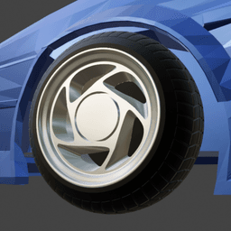 Enkei EK82 wheels 1/64 JDM 3d model