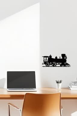 Train Wall Art, Wall Decor, Home Decor 3d model