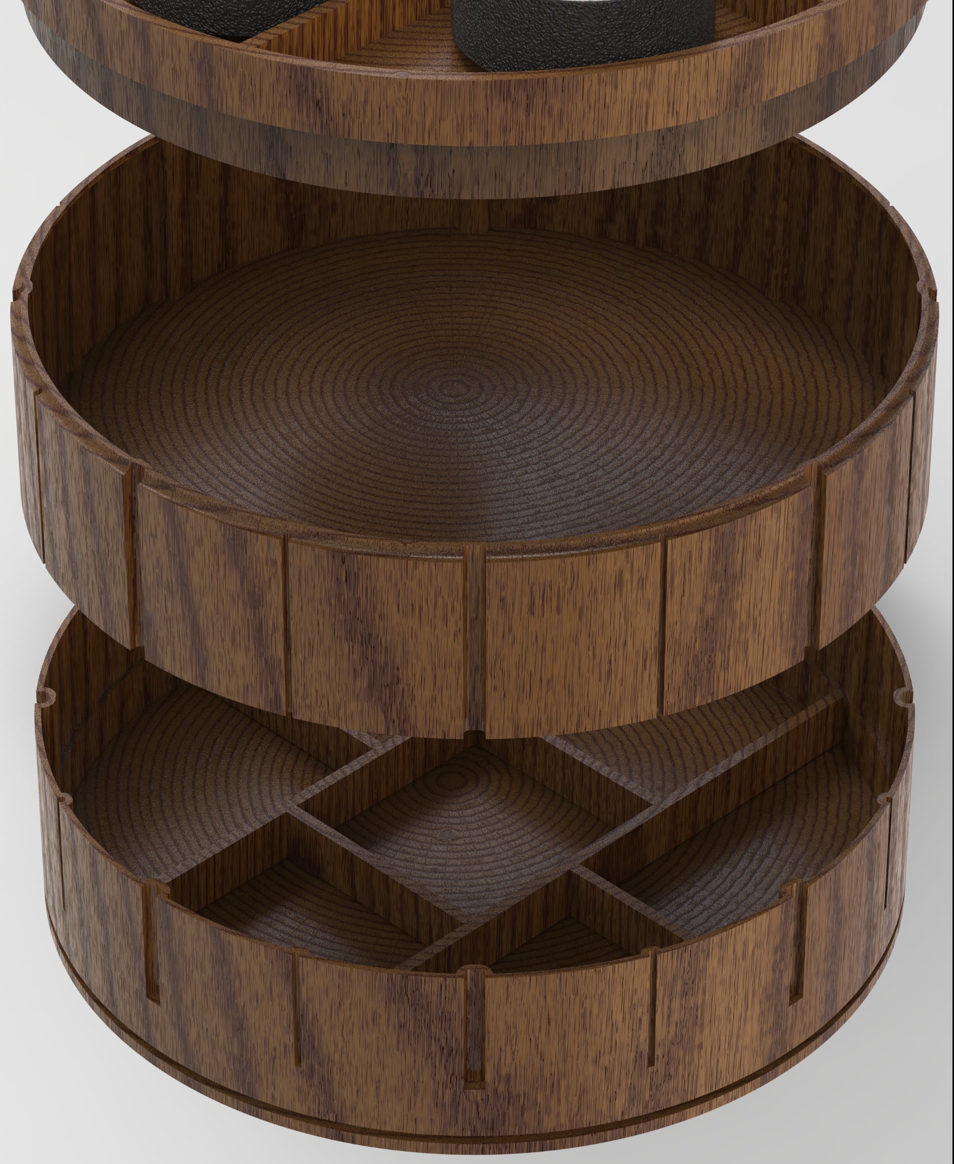 Sushi Box Organizer 3d model