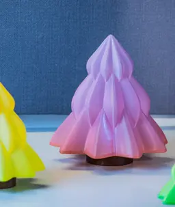 Tea Light Christmas Trees! 3d model