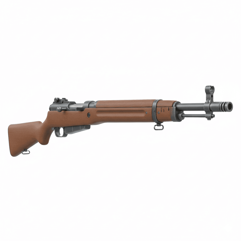 Gun MAS 49 Military Rifle 3d model