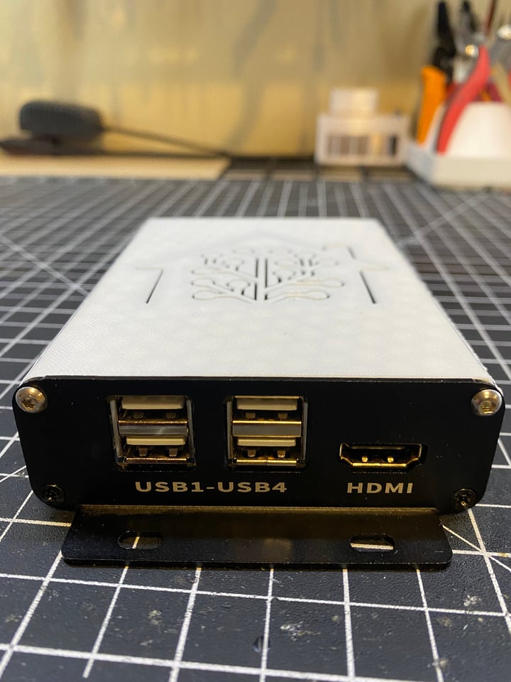 Waveshare Case Raspberry Pi compute module 3d model