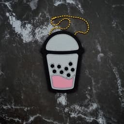 Boba (Bubble Tea) Charm 3d model