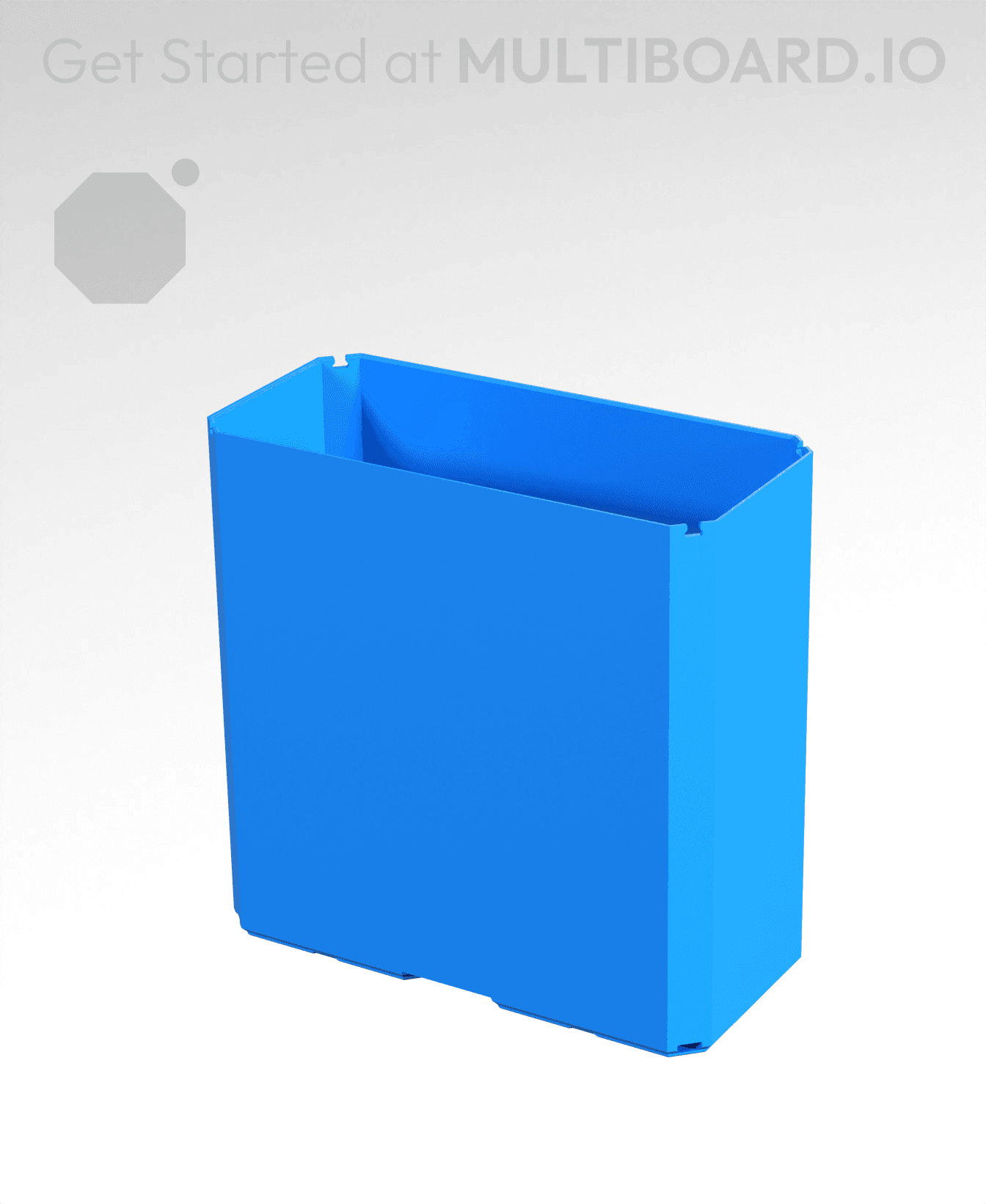 2x1x2 CU - Bin - Multibin Insert 3d model