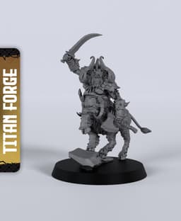 Centaur Chieftains - With Free Dragon - 5e DnD Inspired for RPG and Wargamers 3d model