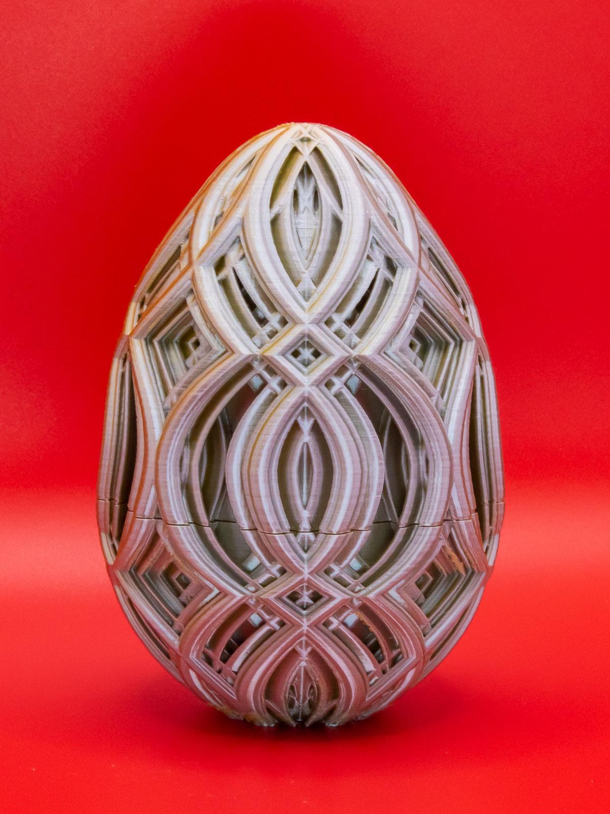 Wavy Kaleidoscope Easter Egg 3d model