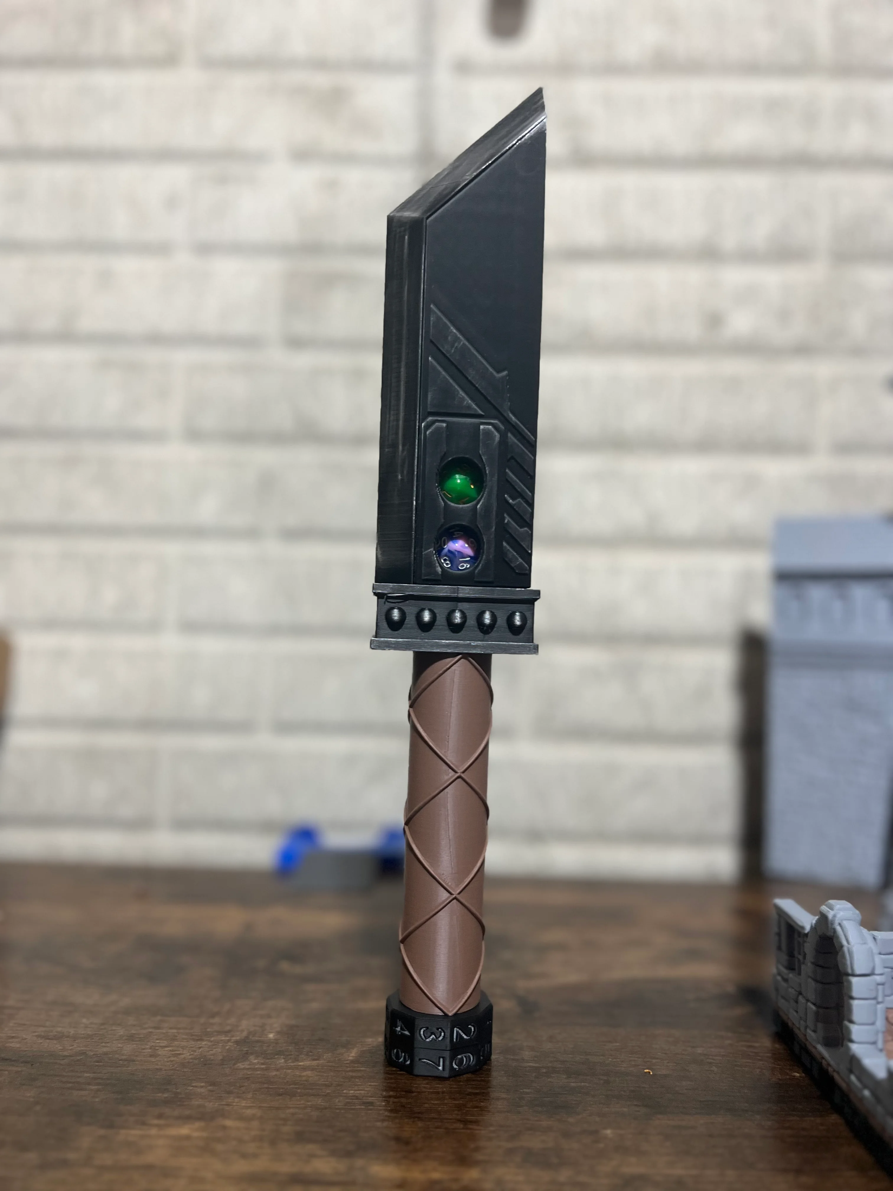 Buster Sword Dice Holder 3d model