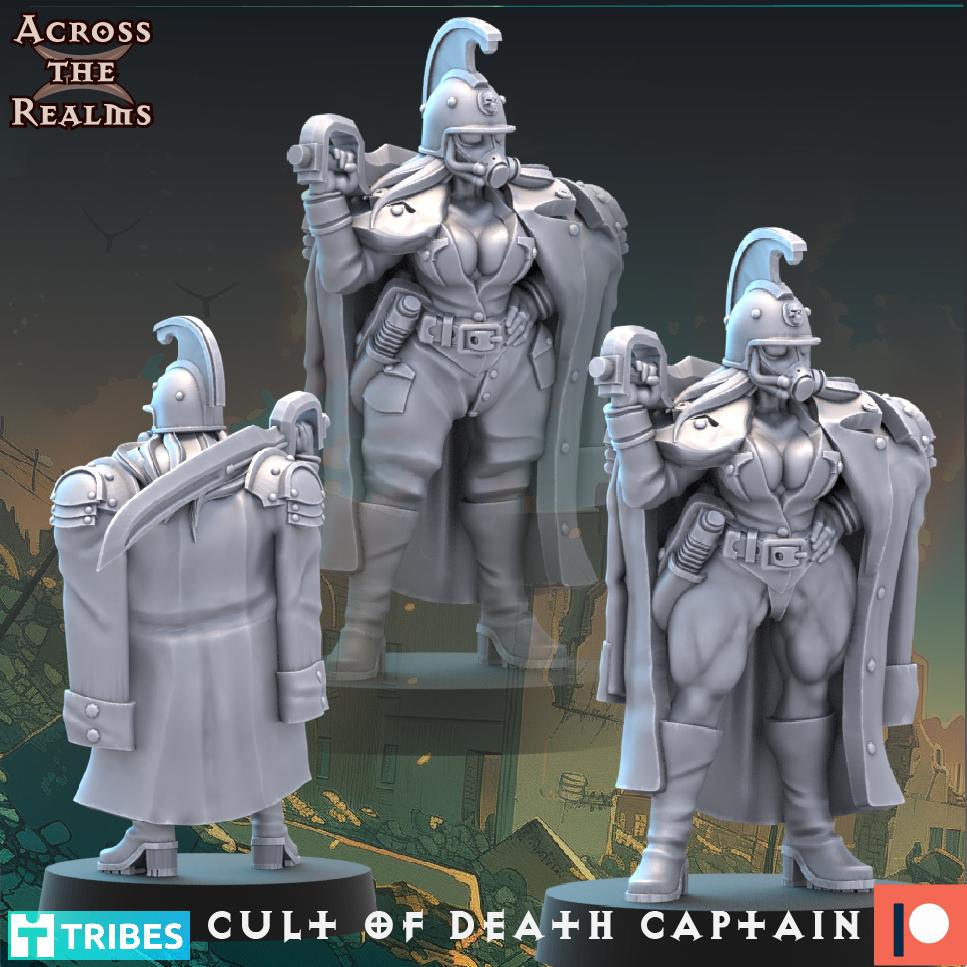 Cult of Death Captain 3d model