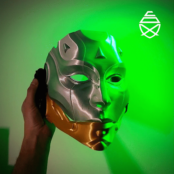Droid Mask 3d model