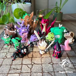 Treant (Ent) - Easy Multicolor FDM RPG Minis (No supports) 3d model