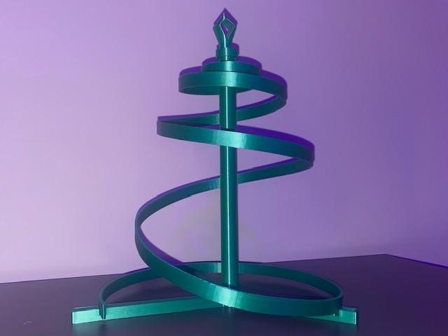 Holiday Spiral Tree 3d model