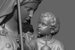 Our Lady Victory 3D Scanning STL Printable 3d model