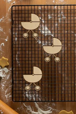 Stroller Cookie Cutter, Biscuit Cutter 3d model