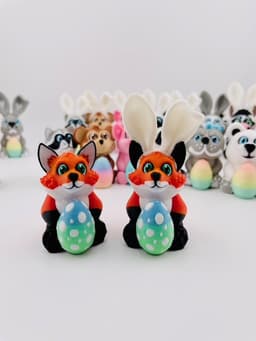 Eggables Fox 3d model