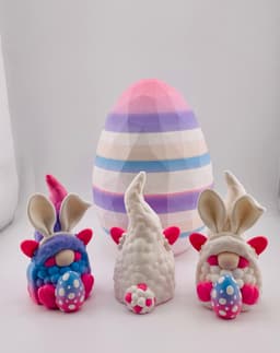 Easter Egg Sheep Gnome 3d model