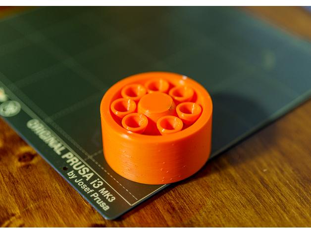 Print-in-Place Roller Bearing 3d model