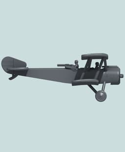 1:144 Sopwith 1½ Strutter 3d model