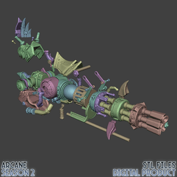 Jinx Rhino Launcher Arcane League Of Legends 3d model