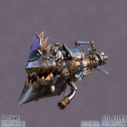 Jinx Rhino Launcher Arcane League Of Legends 3d model