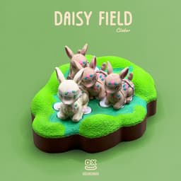 Articulated Gazelle & Daisy Field Clicker Desk Toy 3d model