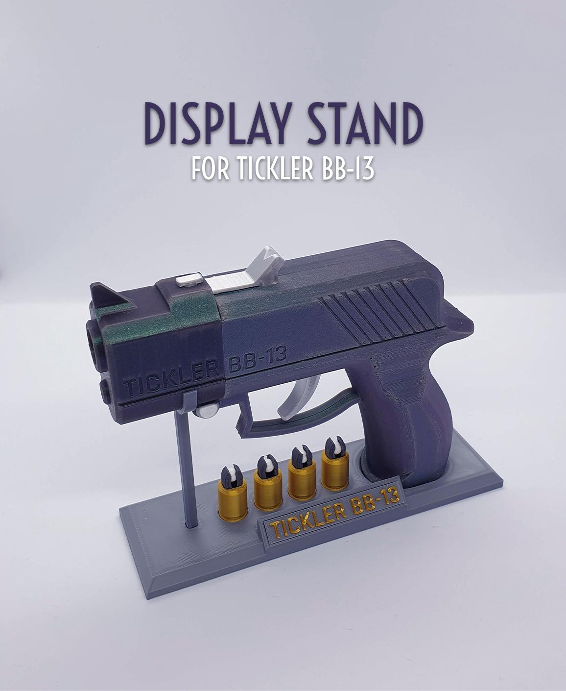 Display Stand for Tickler BB 3d model