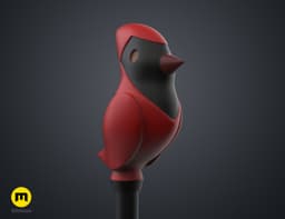 Hunter’s Flapjack Palisman Staff – The Owl House 3d model