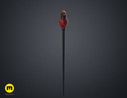 Hunter’s Flapjack Palisman Staff – The Owl House 3d model