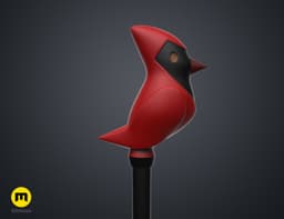Hunter’s Flapjack Palisman Staff – The Owl House 3d model